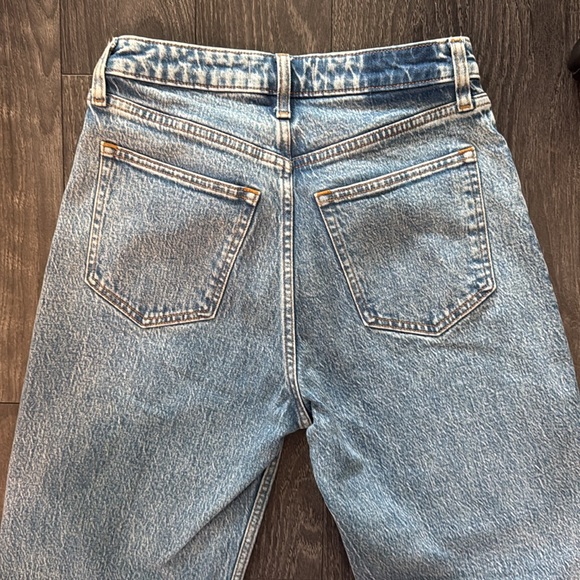 Abercrombie 90s Relaxed Jean High Rise Curve Love 26 2 S - Picture 4 of 6